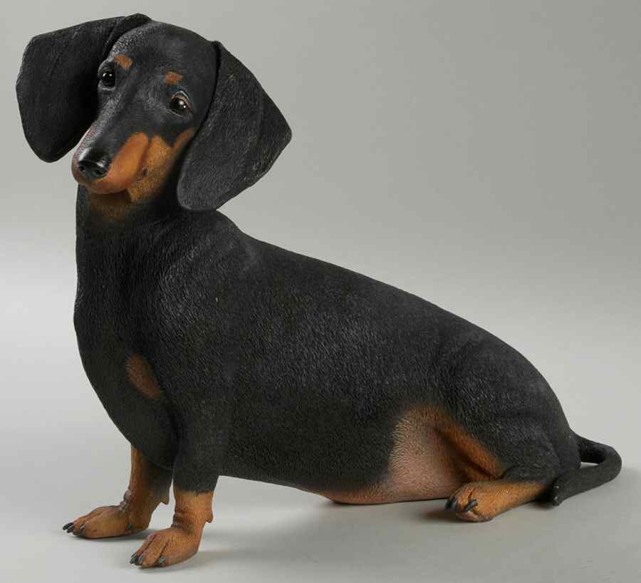 Danbury Mint Figurine Dachshund - Boxed by Danbury Mint-1