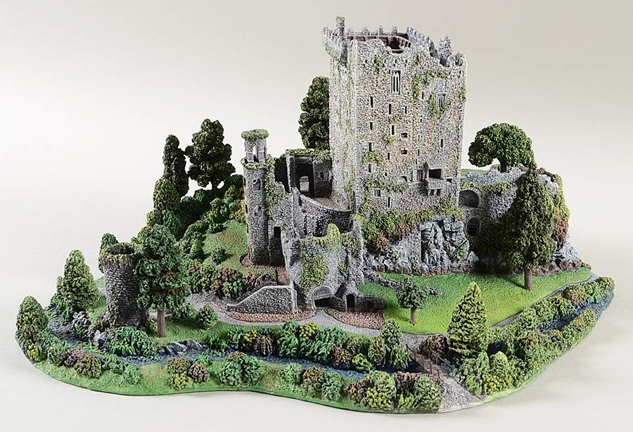 Danbury Mint Figurine Blarney Castle County Cork Ireland - No Box by Danbury Mint-1