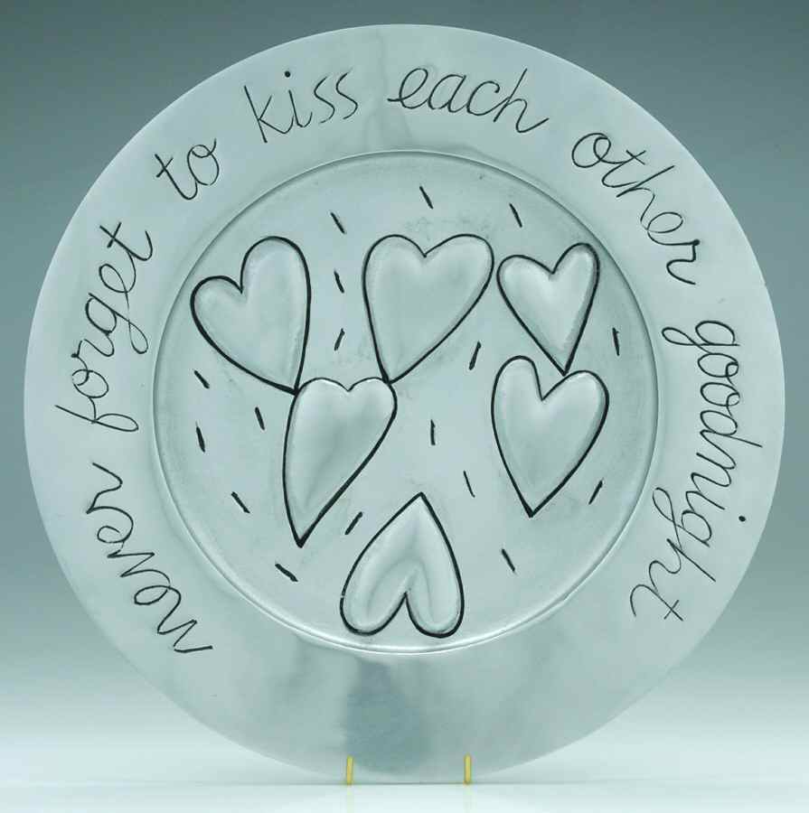 Messages From the Heart Round Platter - No Box by Department 56-1