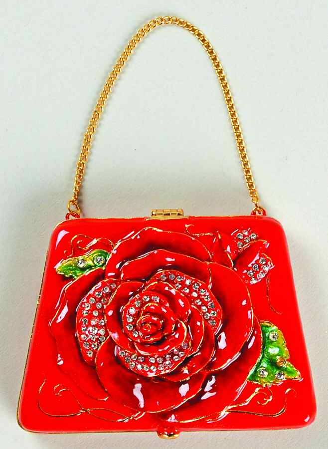 Bejeweled Collection Rose Compact - Boxed by Department 56-1