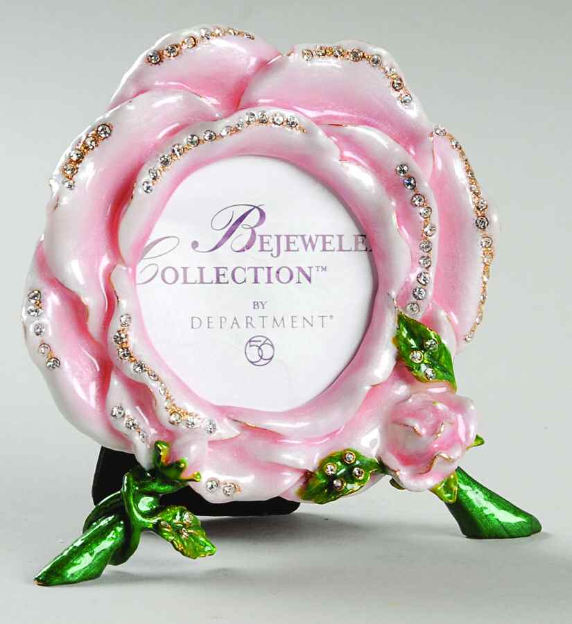 Bejeweled Collection Rose Frame-Pink - No Box by Department 56-1