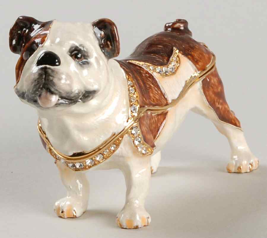Bejeweled Collection Bulldog - Boxed by Department 56-1