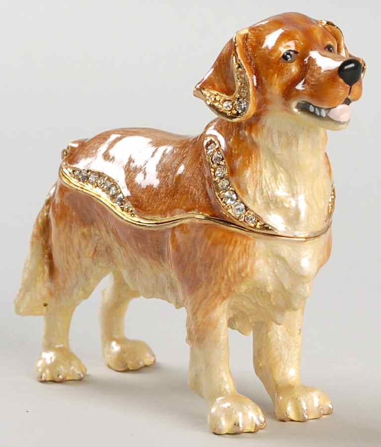 Bejeweled Collection Golden Retriever - No Box by Department 56-1