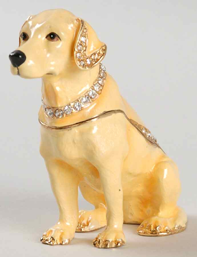 Bejeweled Collection Yellow Lab - No Box by Department 56-1