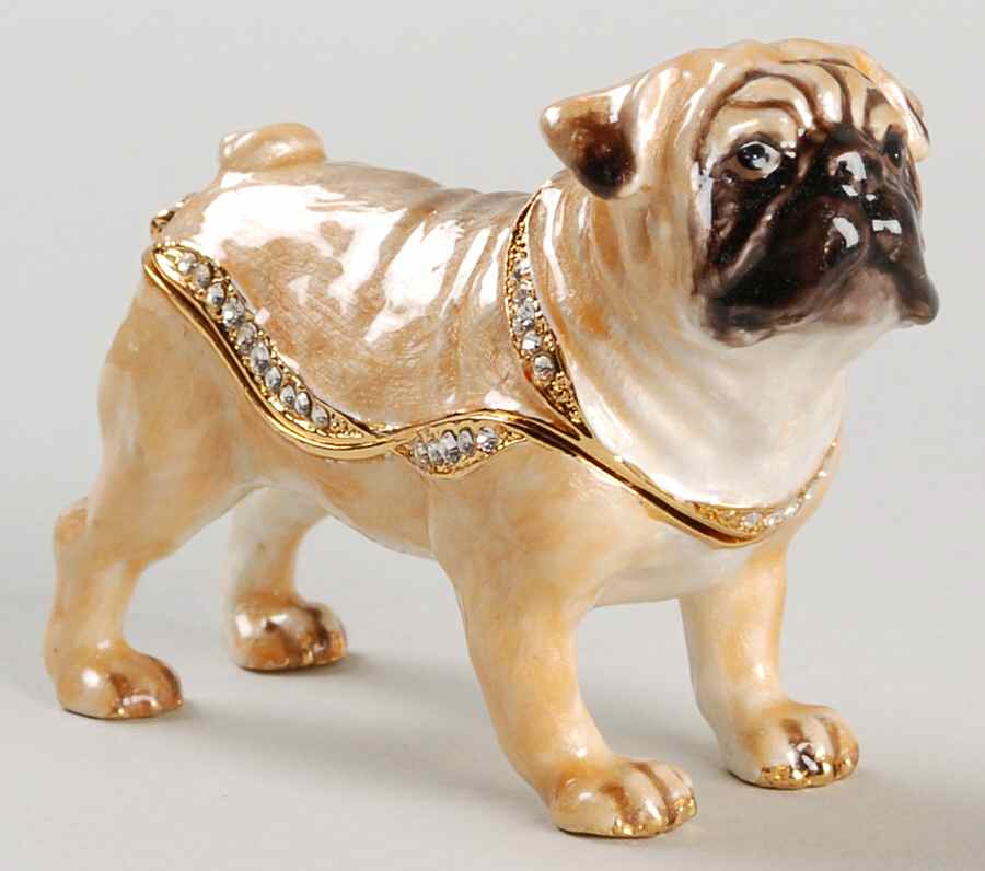 Bejeweled Collection Pug - Boxed by Department 56-1