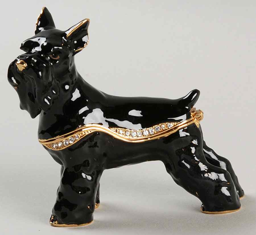 Bejeweled Collection Schnauzer - No Box by Department 56-1