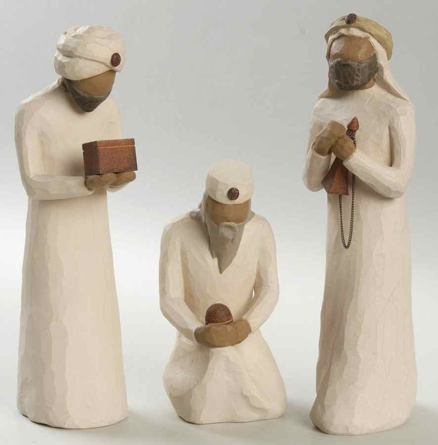Willow Tree Nativity 3 Piece Wise Men Set - Boxed by Demdaco-1