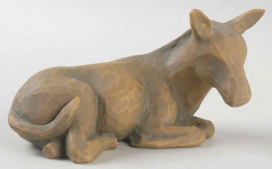Willow Tree Nativity Donkey - No Box by Demdaco-1