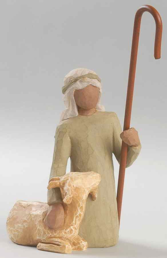 Willow Tree Nativity Shepherd Kneeling - No Box by Demdaco-1