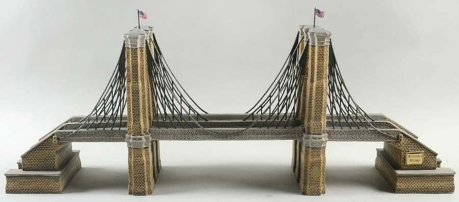 Historical Landmark Series Brooklyn Bridge - Boxed by Department 56-1
