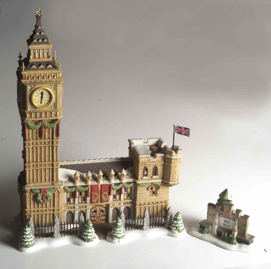 Historical Landmark Series Big Ben-Set Of 2 - Boxed by Department 56-1