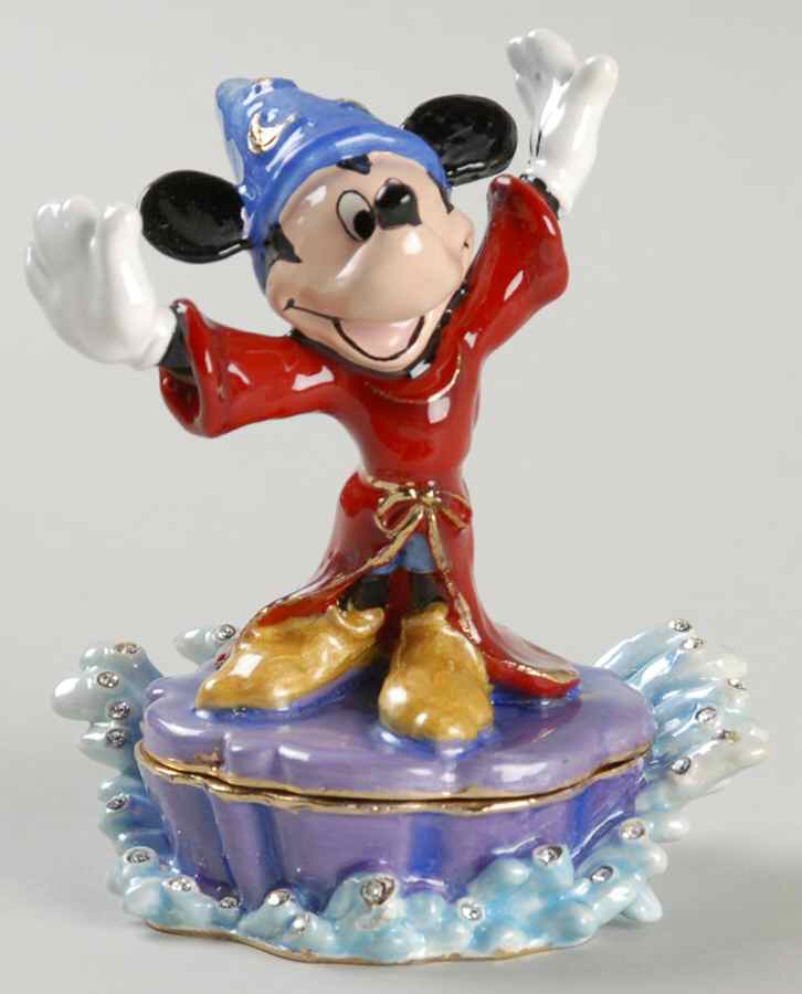 Disney Bejeweled Boxes Sorcerer Mickey - Boxed by Department 56-1