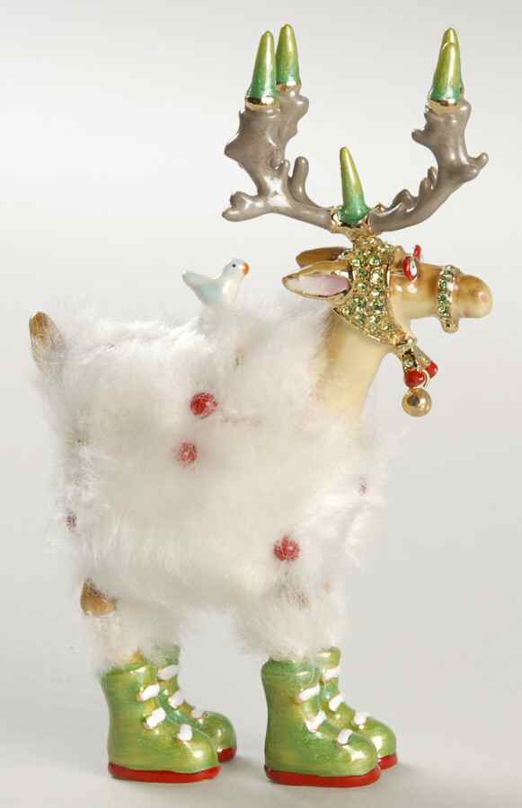 Christmas Bejeweled Boxes Krinkles Blitzen - Boxed by Department 56-1