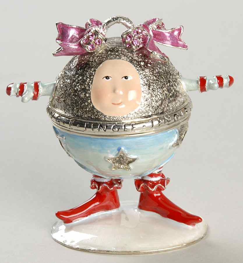 Christmas Bejeweled Boxes Krinkles Baby Bell-Girl - Boxed by Department 56-1