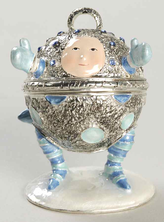 Christmas Bejeweled Boxes Krinkles Baby Bell-Boy - Boxed by Department 56-1