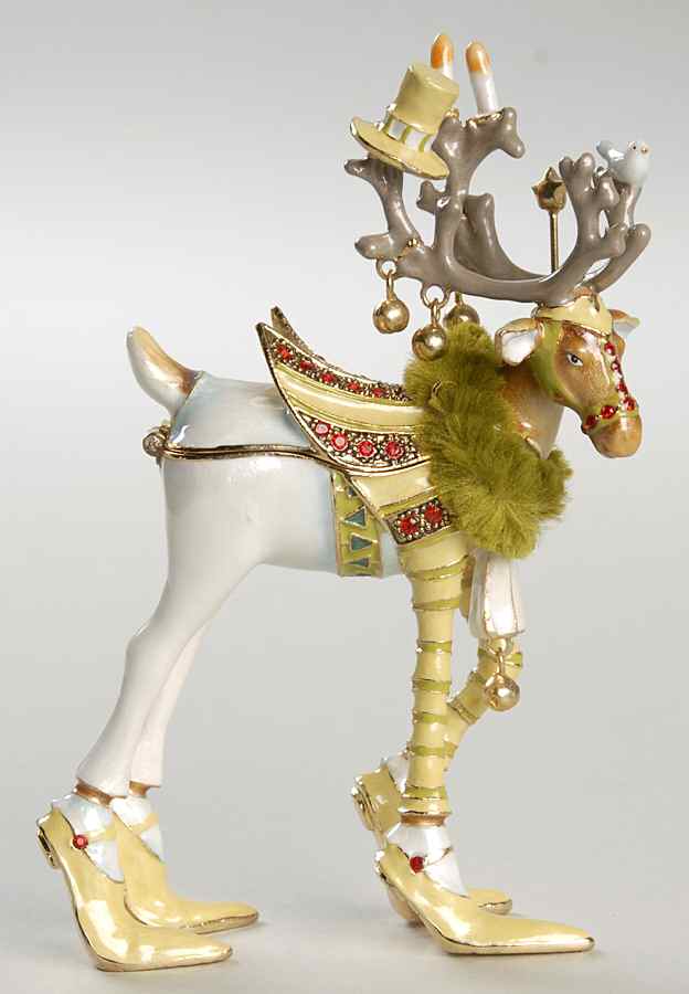 Christmas Bejeweled Boxes Krinkles Prancer - Boxed by Department 56-1
