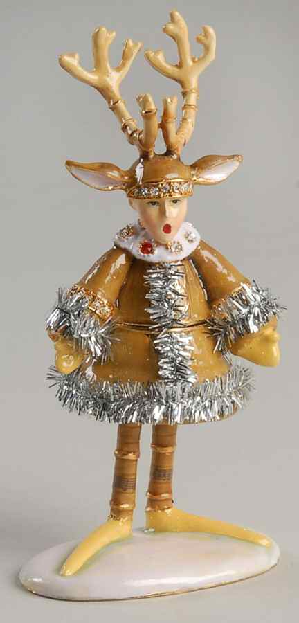 Christmas Bejeweled Boxes Krinkles Tall Carler - No Box by Department 56-1