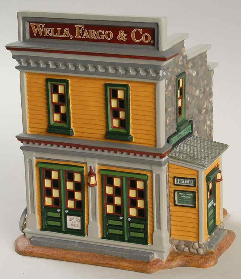 Profile Series Wells Fargo Historic Office - Boxed by Department 56-1