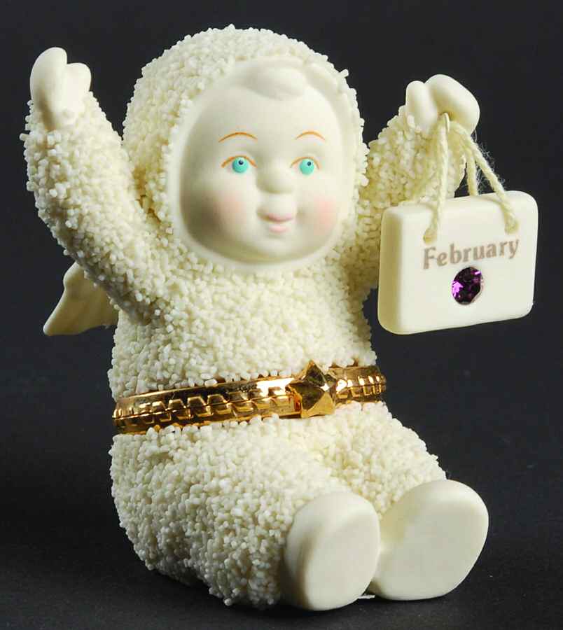 Happy Birthday To Me-Snowbabies February - Boxed by Department 56-1