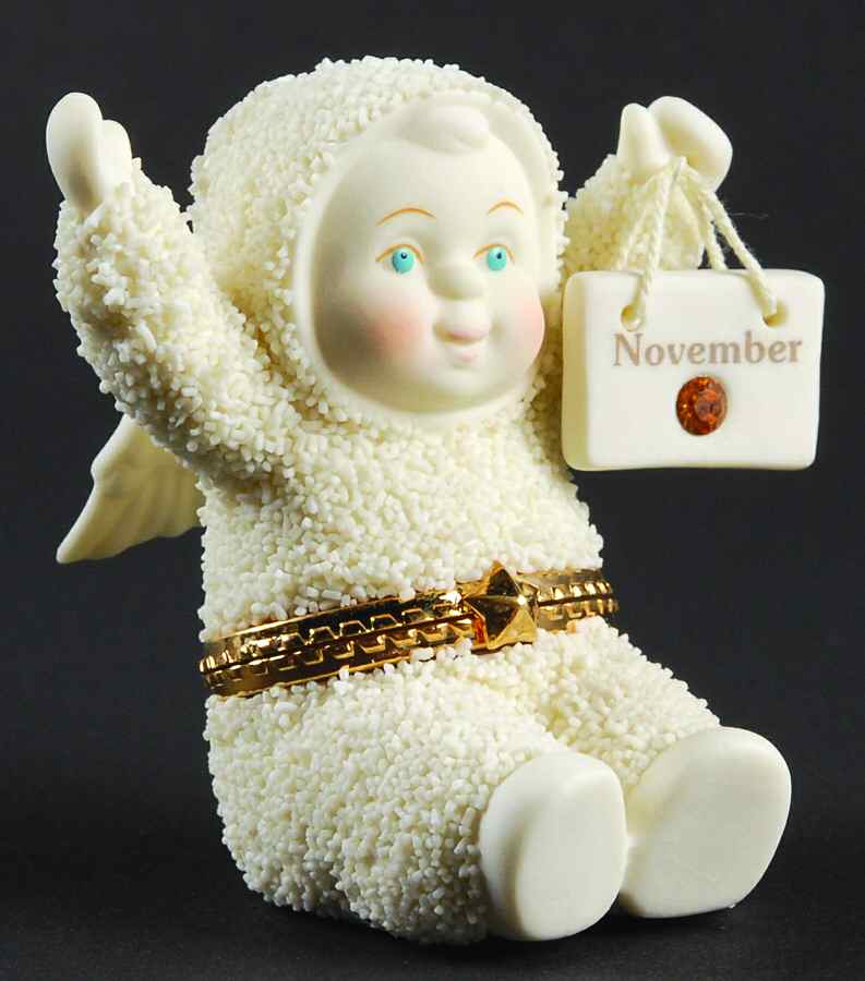 Happy Birthday To Me-Snowbabies November - Boxed by Department 56-1