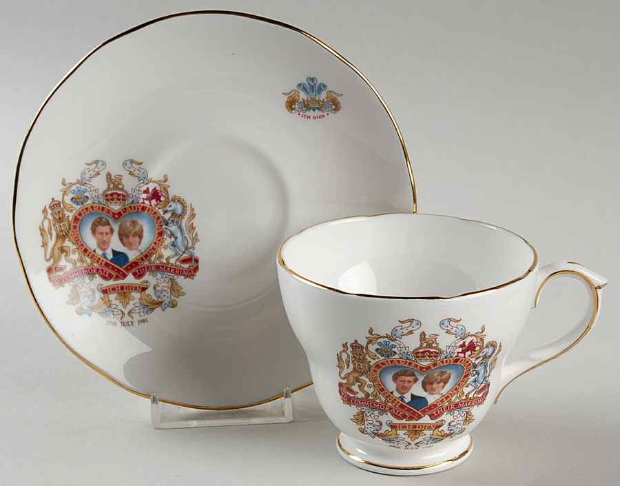Duchess Royalty Giftware Charles And Diana Marriage Cup & Saucer - No Box by Duchess-1