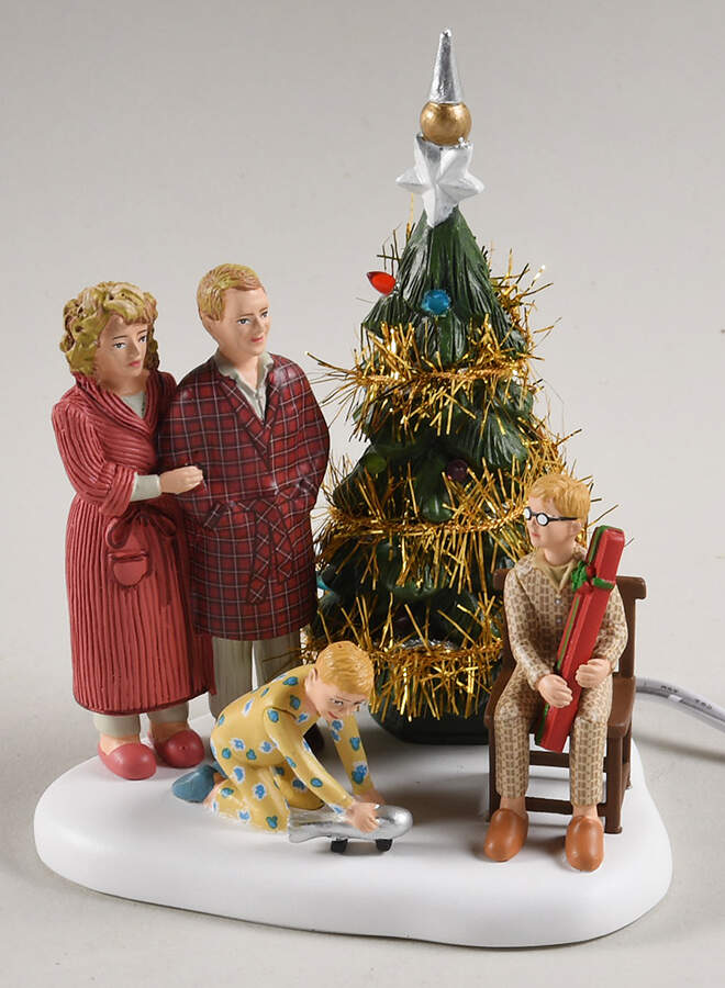 A Christmas Story The Family Opens Their Gifts - Boxed by Department 56-1