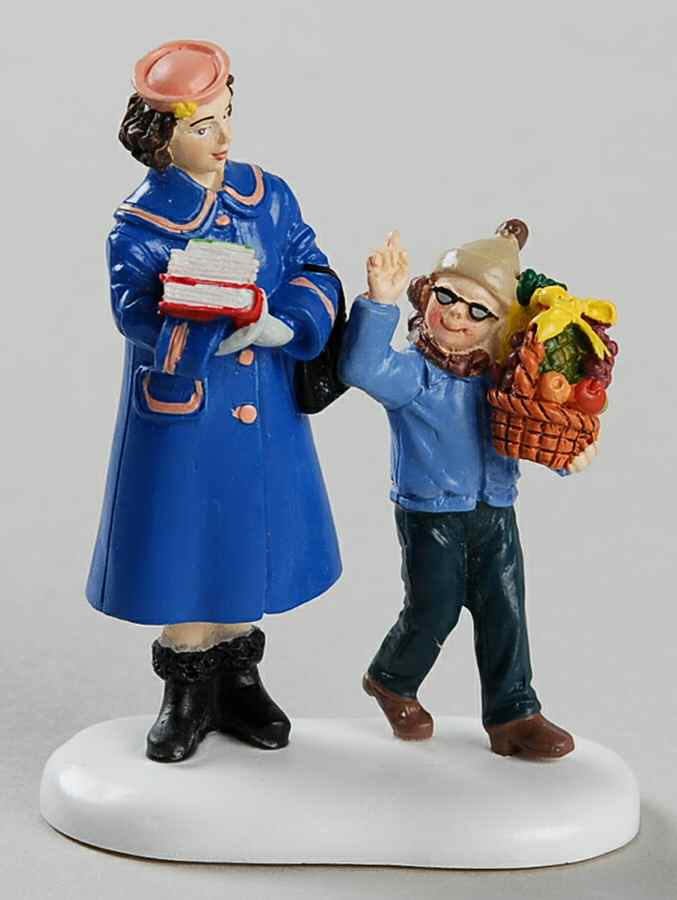 A Christmas Story Miss Shields' Fruit Basket - Boxed by Department 56-1