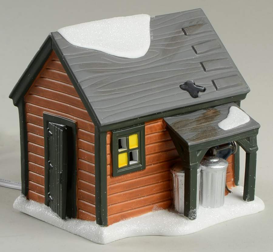 A Christmas Story Ralphie's Backyard Shed - With Box 53 by Department 56-1