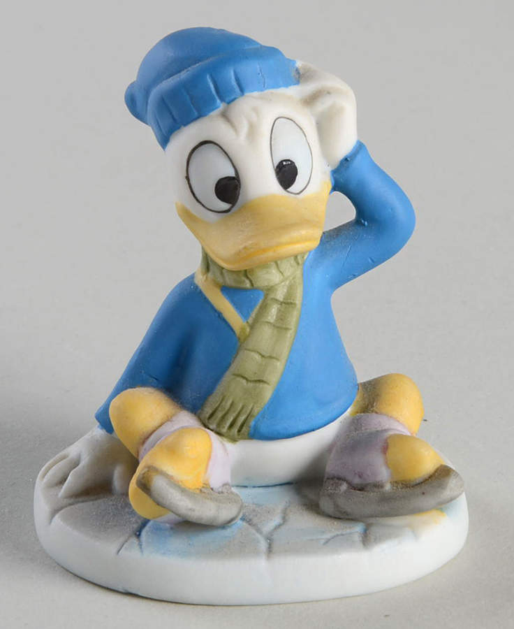 Disney Figurines Ice Skating Donald Duck - No Box by Disney-1