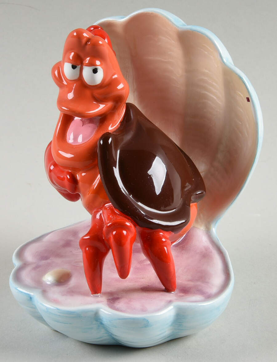 Disney Figurines Sebastian In Clam - No Box by Disney-1