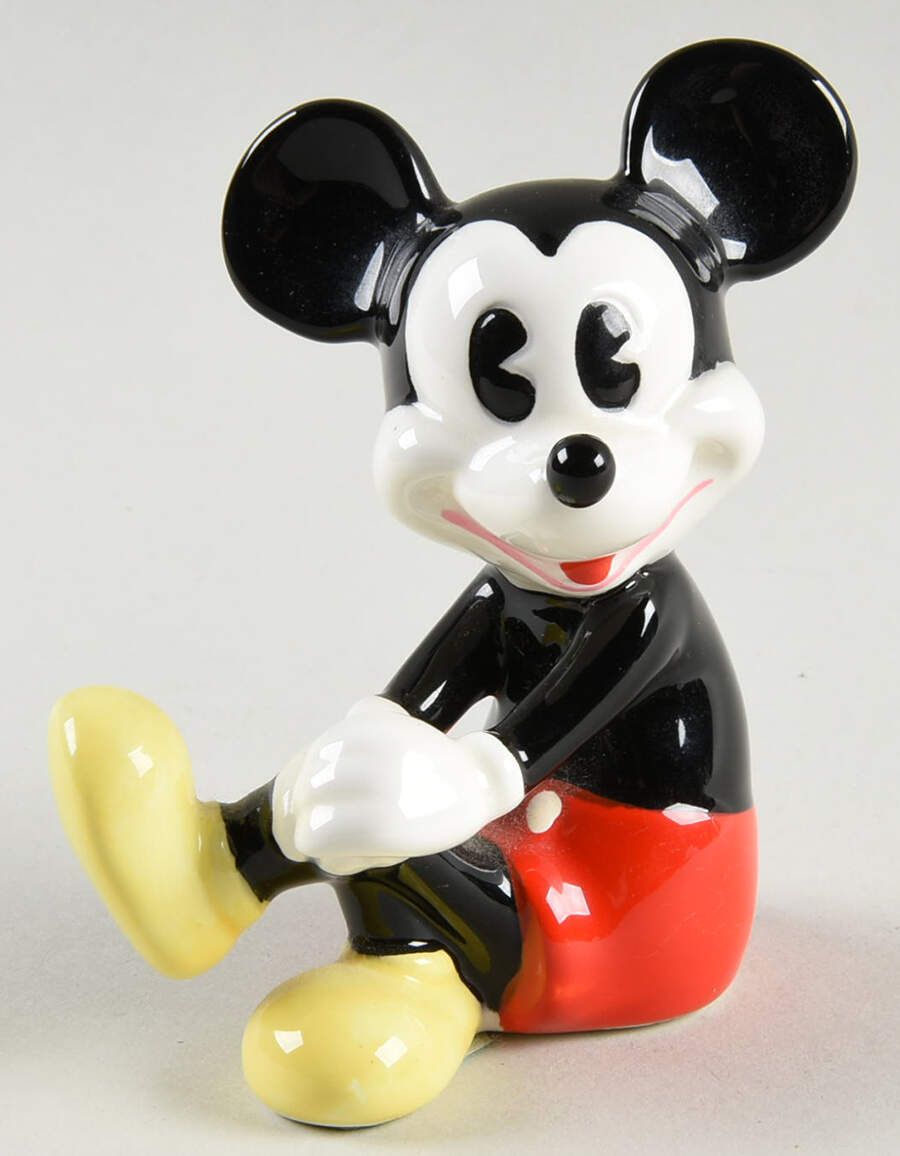 Disney Figurines Mickey-Legs Crossed - No Box by Disney-1