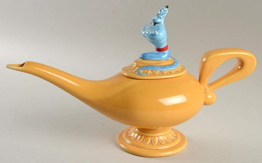 Disney Figurines Aladdin Tea Pot - No Box by Disney-1