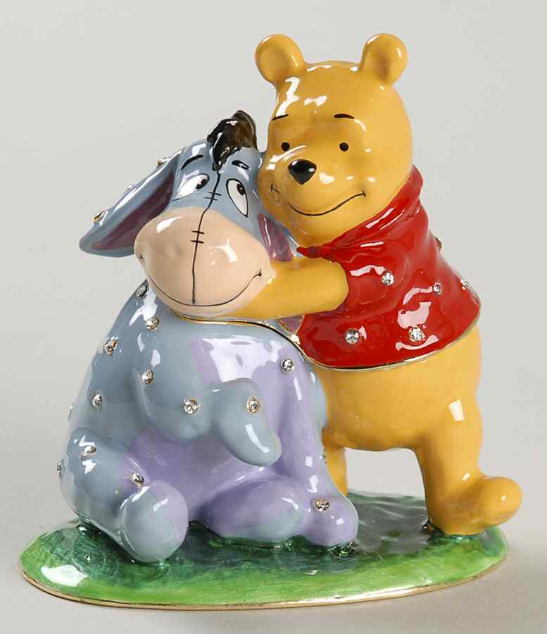 Winnie the Pooh Bejeweled Boxes Hugs For A Friend - No Box by Department 56-1