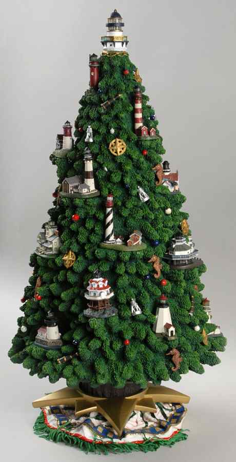 Christmas Figurines First Mate Christmas Tree - Boxed by Danbury Mint-1
