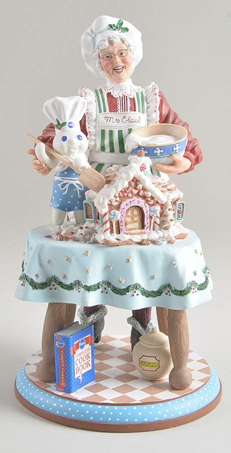 Christmas Figurines Mrs Claus-Favorite Baker - Boxed by Danbury Mint-1