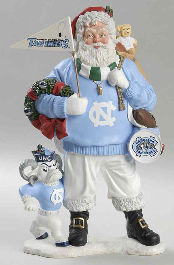 Christmas Figurines North  Carolina Santa - Boxed by Danbury Mint-1