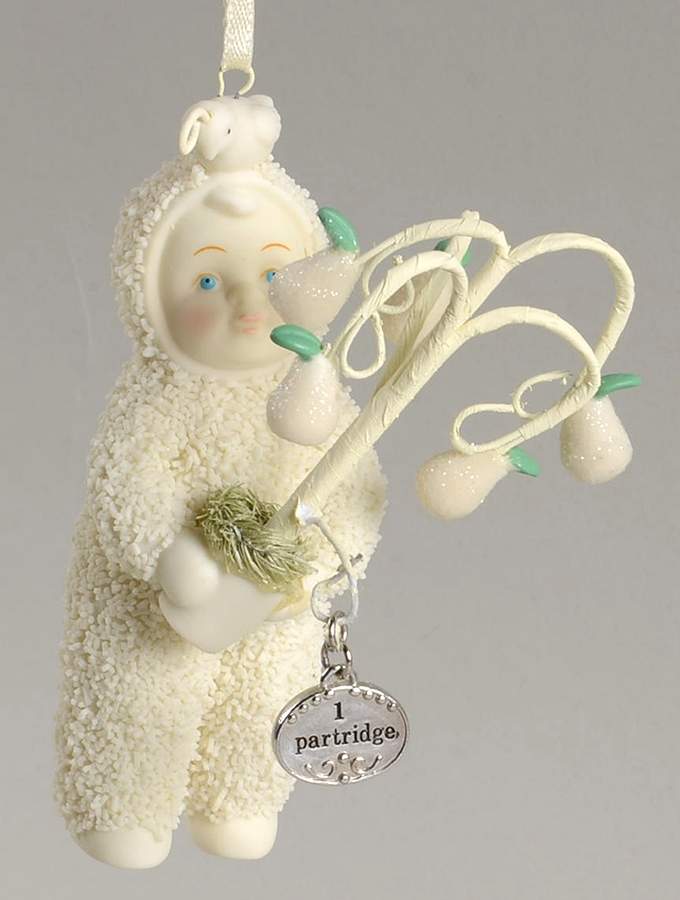 Twelve Days of Christmas-Snowbabies A Partridge In A Pear Tree - With Box by Department 56-1