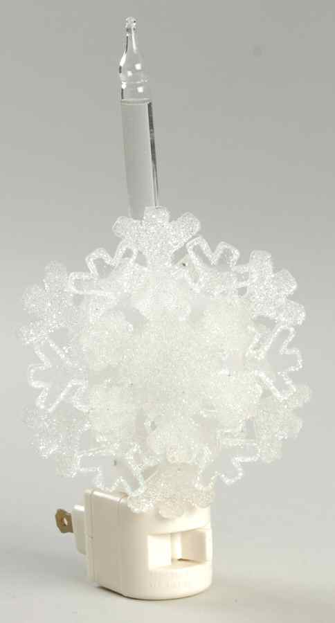 Night Lights Snowflake-Clear - Boxed by Department 56-1