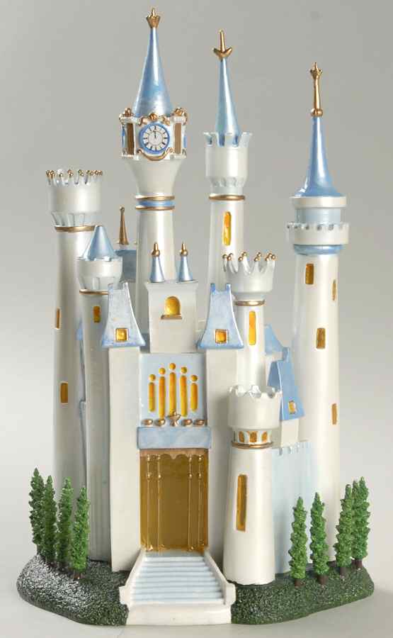 Cinderella-Disney Princesses Cinderella's Castle-Battery Operated - Boxed by Department 56-1
