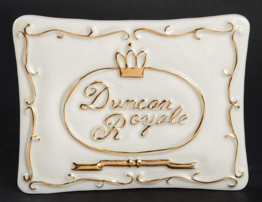 Advertising Signs Gold & White - Advertising Signs by Duncan Royale-1