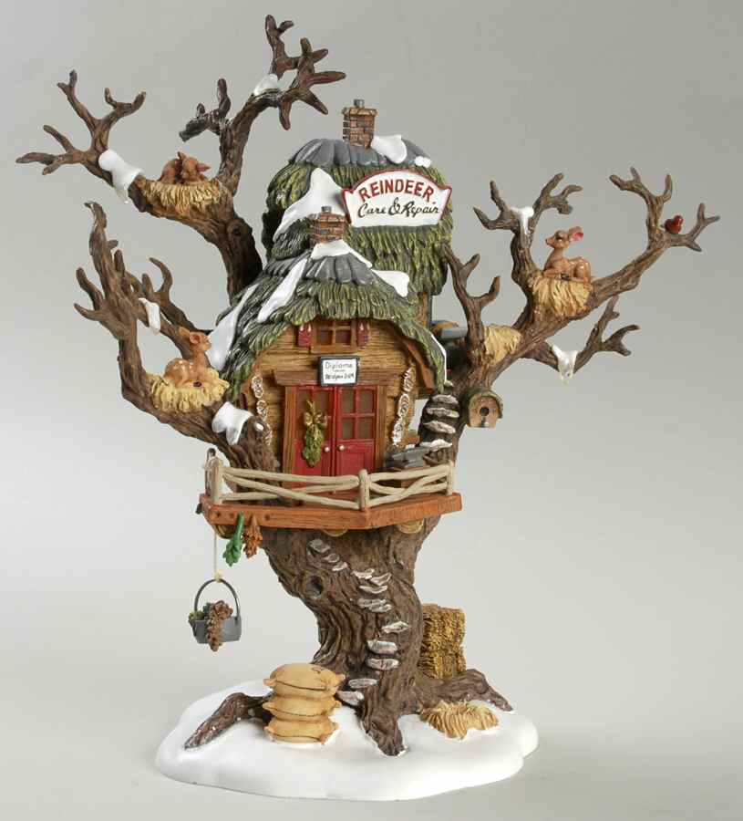 North Pole Woods Reindeer Care And Repair - Boxed by Department 56-1