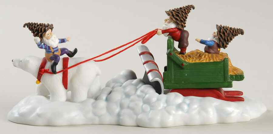 North Pole Woods Polar Plowing Service - Boxed by Department 56-1