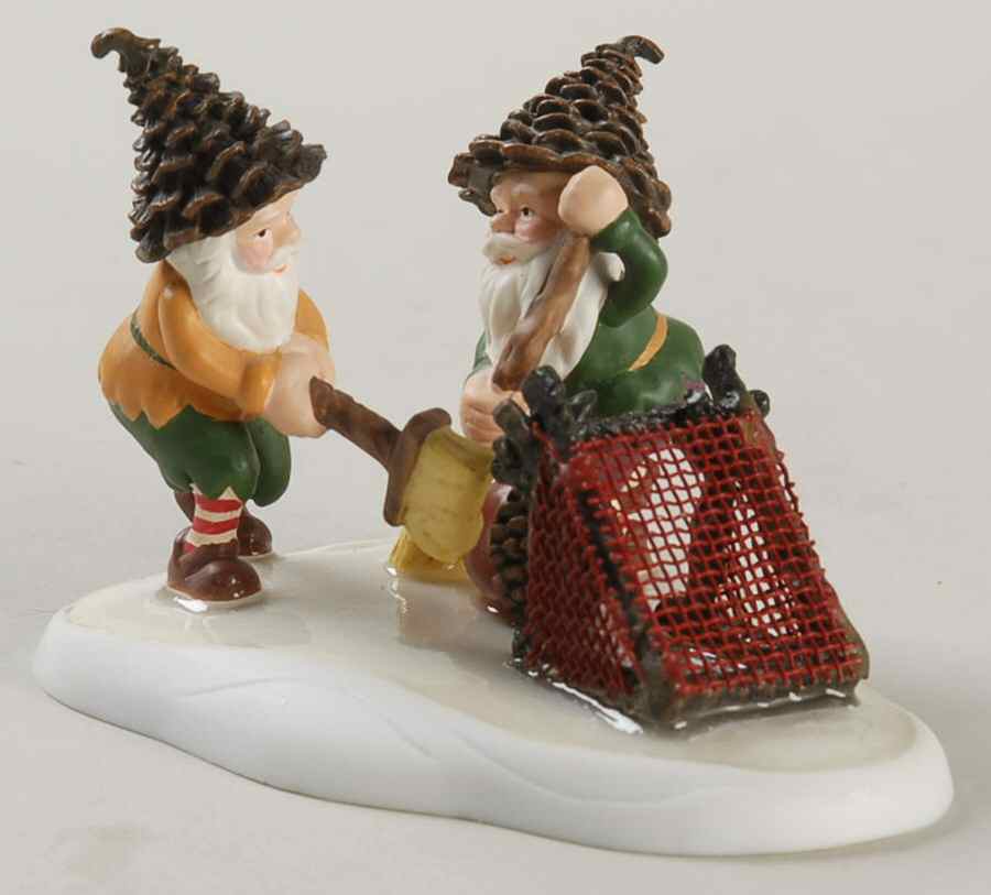 North Pole Woods Nuts About Broomball - Boxed by Department 56-1