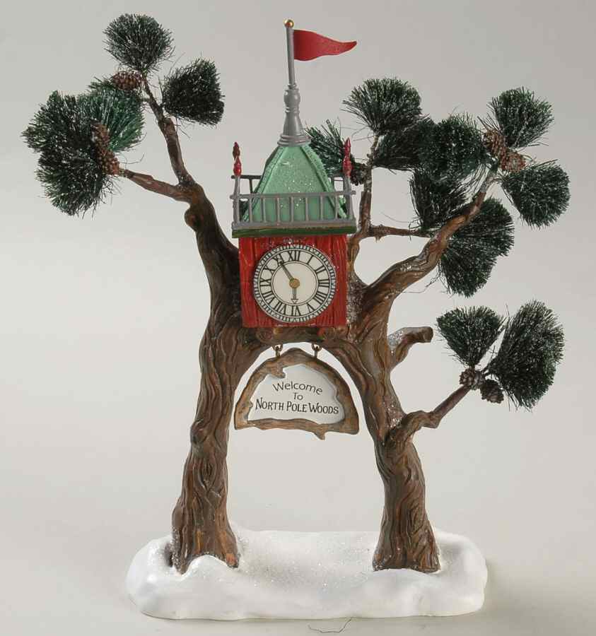 North Pole Woods Welcome To North Pole Woods Gateway - Boxed by Department 56-1