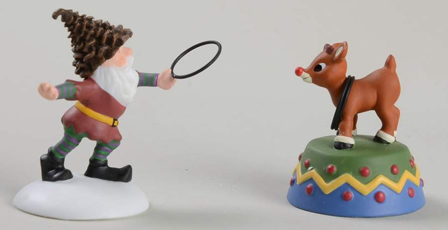 North Pole Woods Ring Toss-Set Of 2 - No Box by Department 56-1