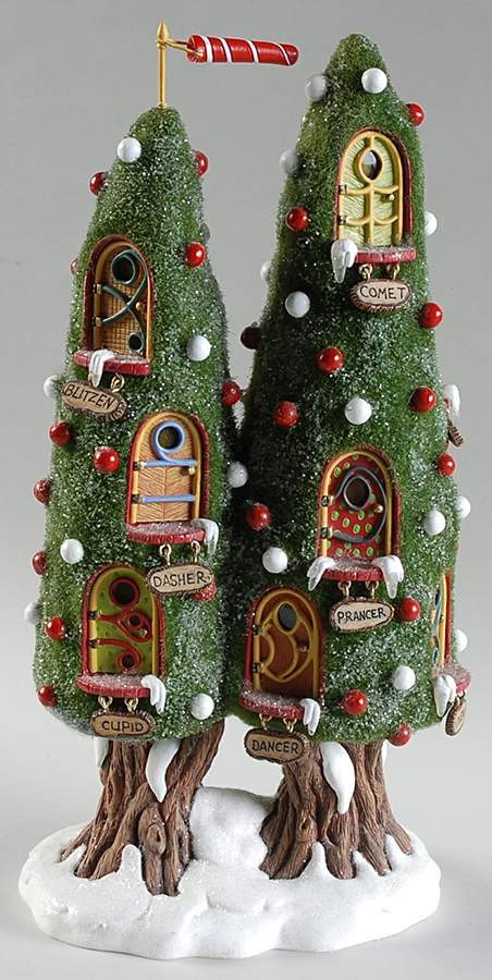 North Pole Woods Reindeer Condo - Boxed by Department 56-1