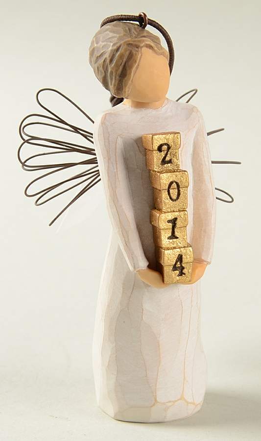 Willow Tree Annual Ornament Filled With Golden Memories - Boxed by Demdaco-1