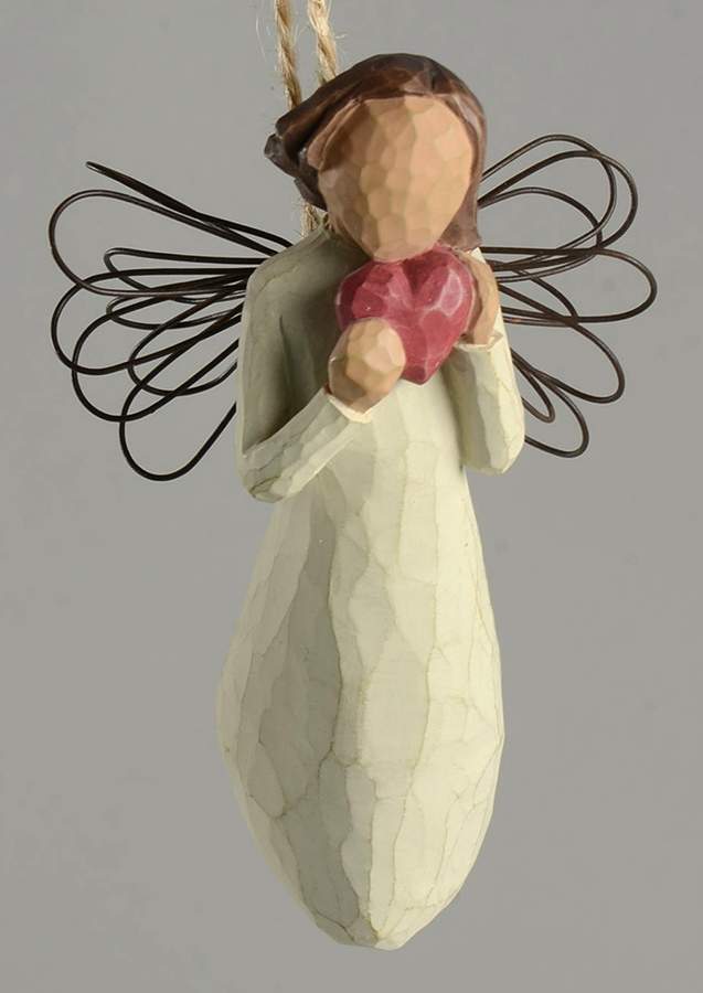 Willow Tree Ornaments Angel Of The Heart - Boxed by Demdaco-1
