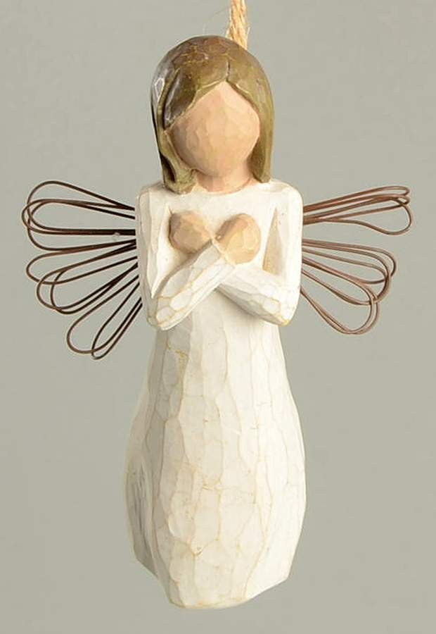 Willow Tree Ornaments Sign For Love - Boxed by Demdaco-1