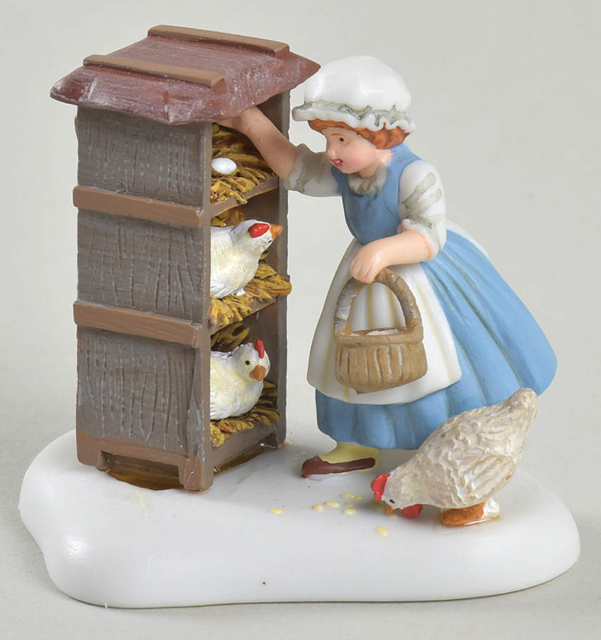 Williamsburg Village Gathering Eggs - Boxed by Department 56-1